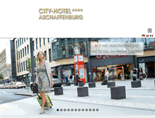 Tablet Screenshot of city-hotel-ab.de